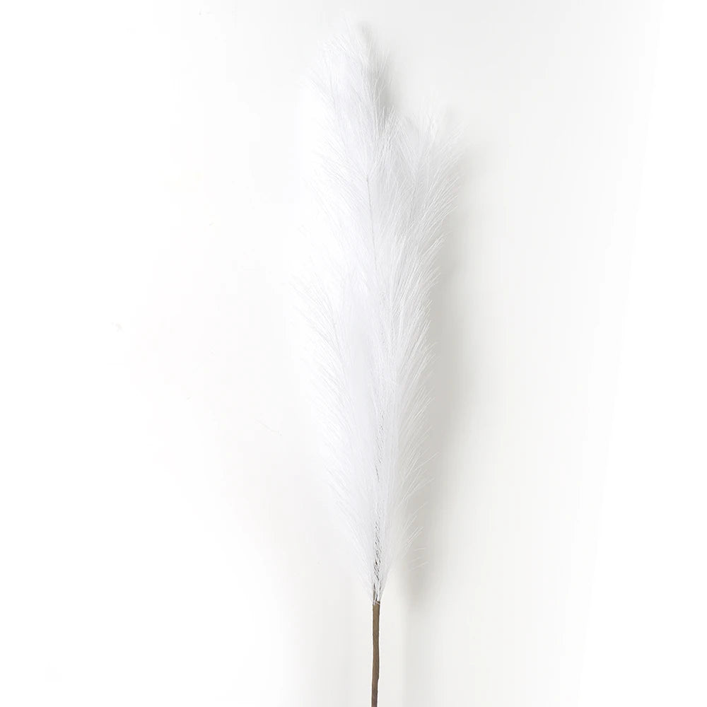 1Pcs Faux Pampas Grass Decor ,Vase Decorations Fake Reeds Plants - Graceland Home and Living - - #tag1#