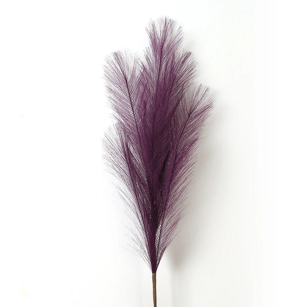 1Pcs Faux Pampas Grass Decor ,Vase Decorations Fake Reeds Plants - Graceland Home and Living - - #tag1#