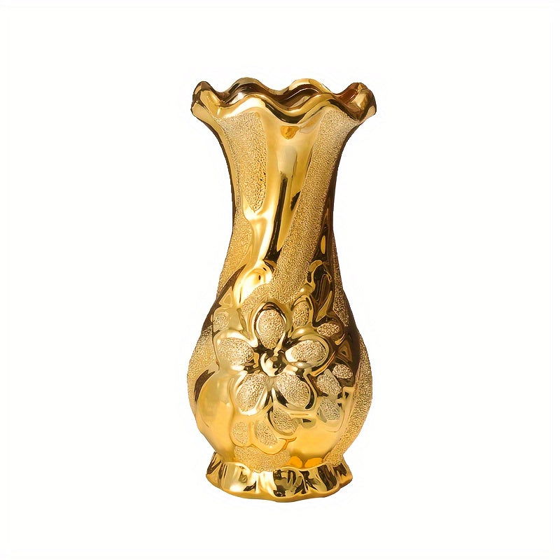 1pc European Style Luxury Ceramic Tabletop Vase - Graceland Home and Living - - #tag1#