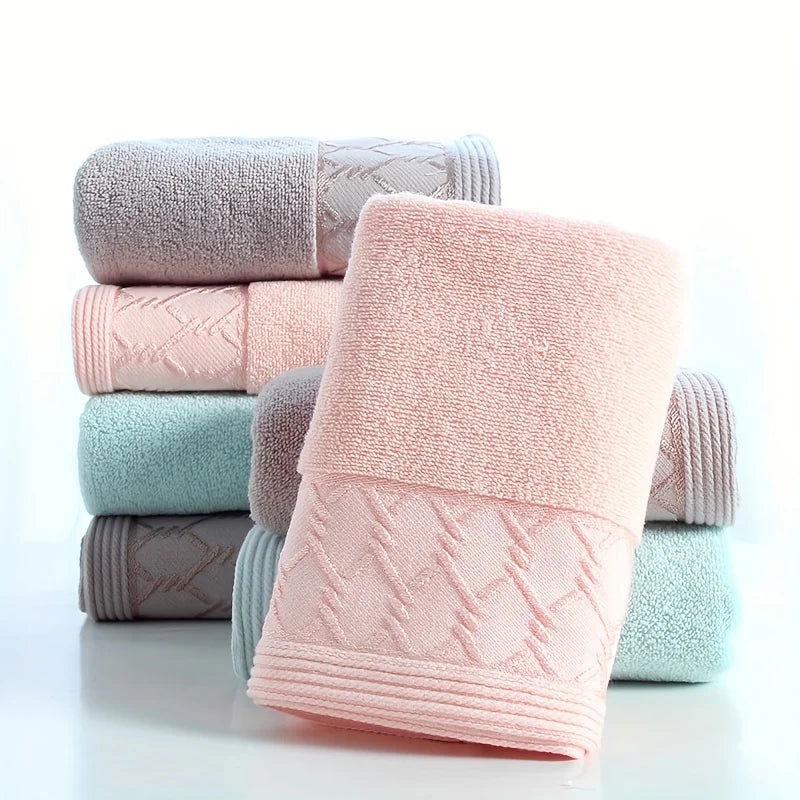 1pc Thickened soft absorbent towel, facial towel. - Graceland Home and Living - - #tag1#