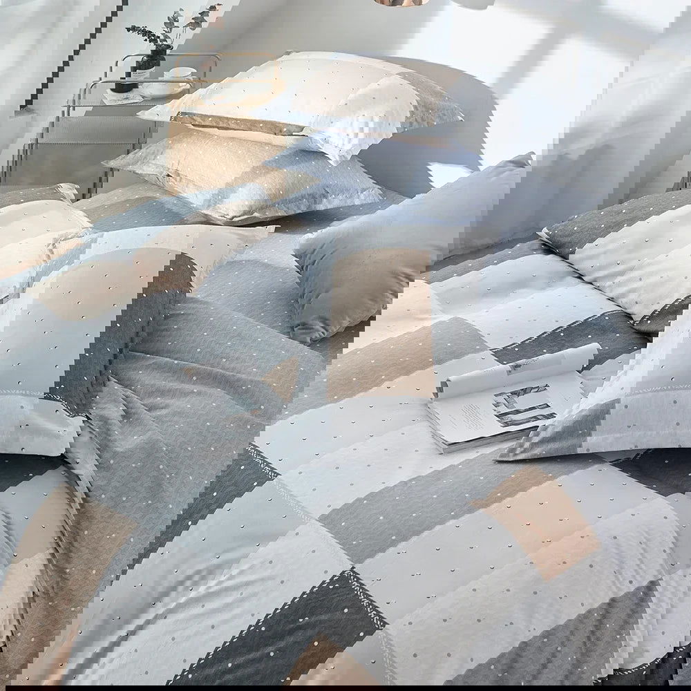 2/3pcs Duvet Cover Bedding Set, For Queen Size Double Bed - Graceland Home and Living - - #tag1#