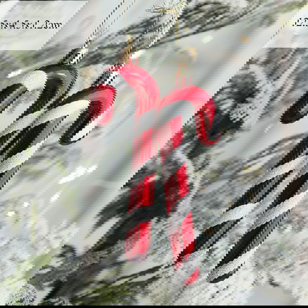 2pcs Snowman House Christmas Small Tree Pendant - Graceland Home and Living - - #tag1#