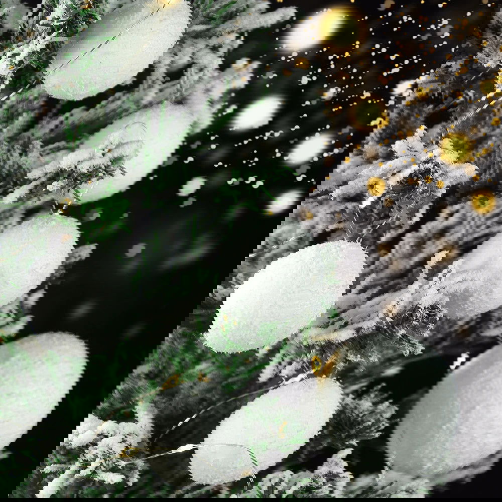 4-10cm White Christmas Balls, Tree Hanging Ornament - Graceland Home and Living - - #tag1#