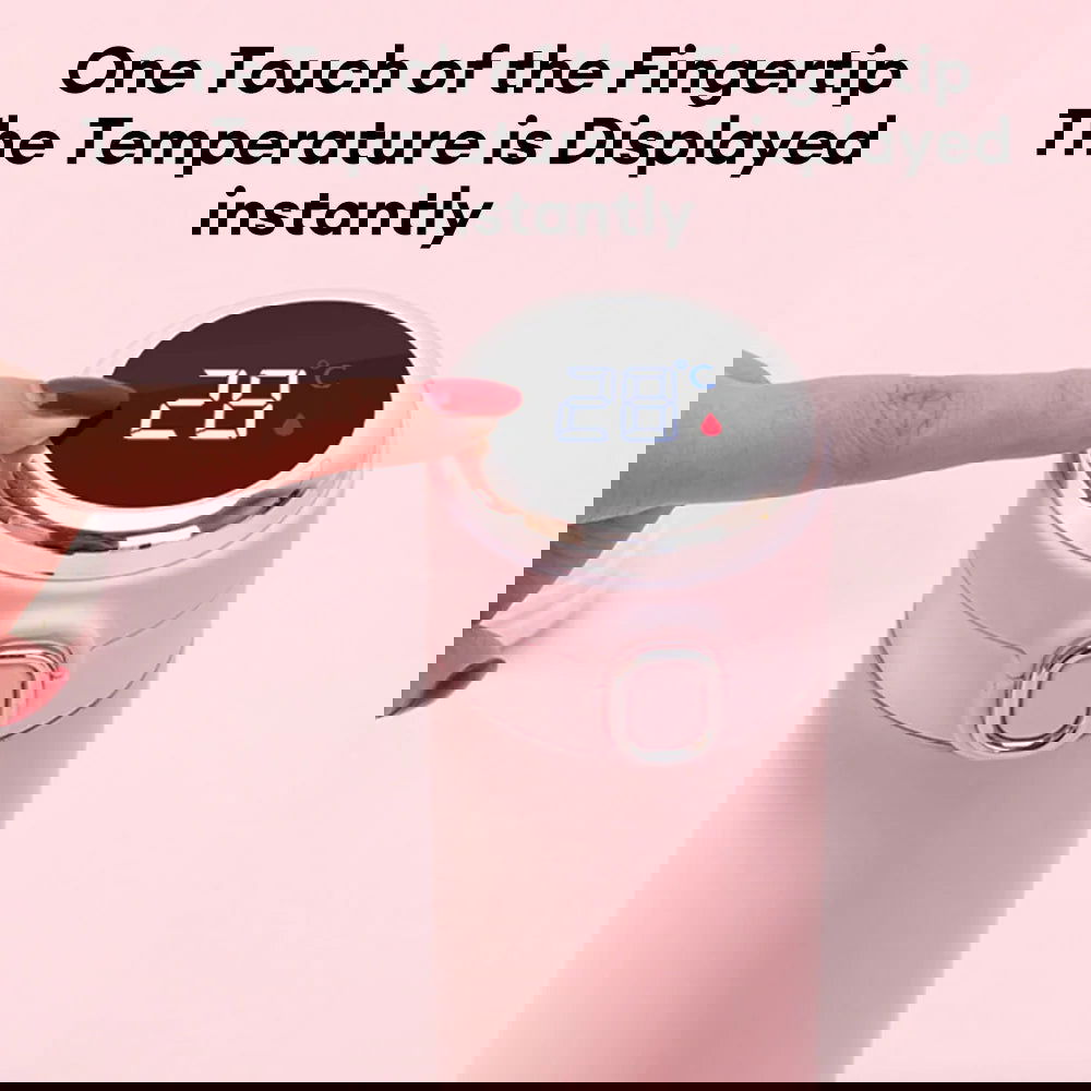 420ML Stainless Steel Smart LED Temperature Digital Display Thermos Cup - Graceland Home and Living - - #tag1#