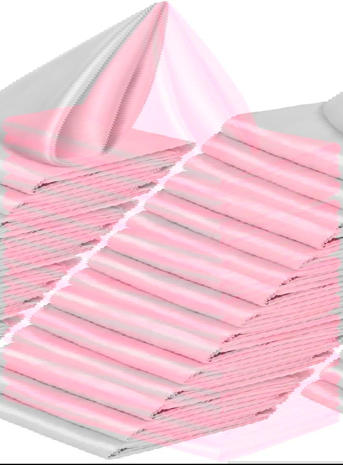 50pcs Satin Napkin 43cm*43cm Table Napkins - Graceland Home and Living - - #tag1#