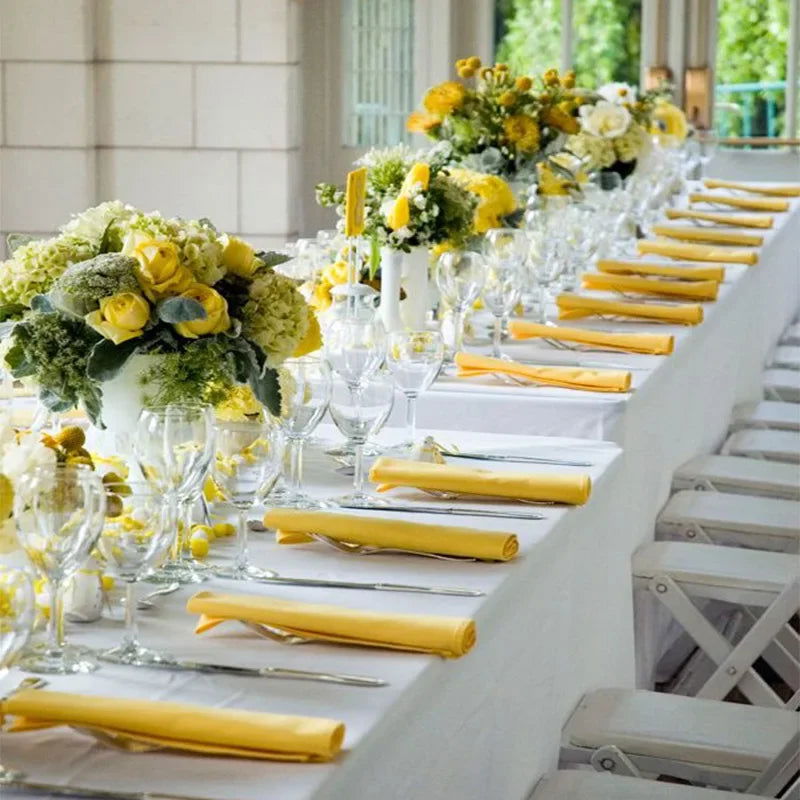 50pcs Satin Napkin 43cm*43cm Table Napkins - Graceland Home and Living - - #tag1#