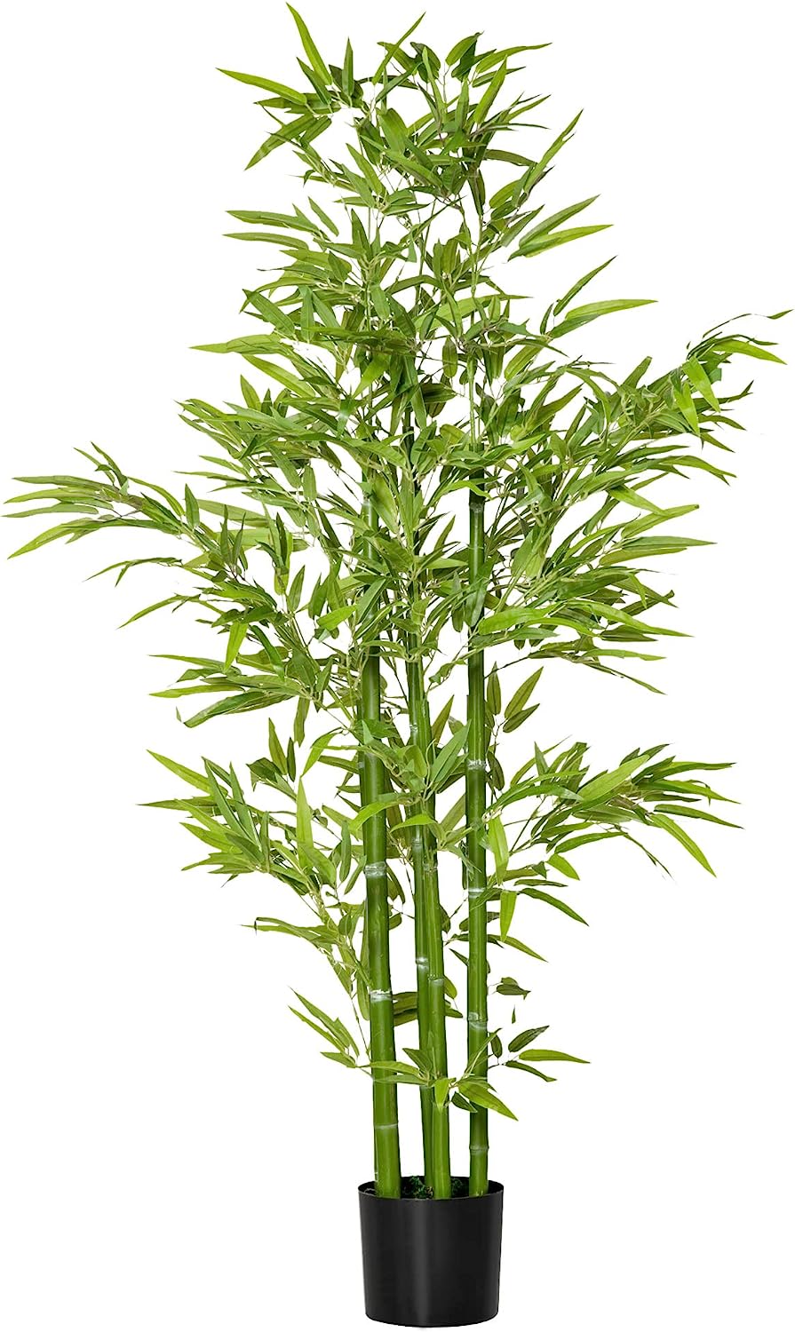 5FT Artificial Bamboo Tree Faux Decorative Plant - Graceland Home and Living - - #tag1#