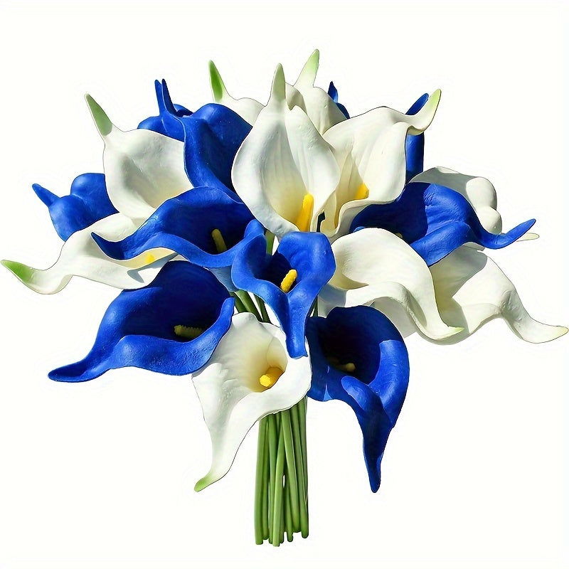 6pcs Realistic Artificial Calla Lily Flowers - Long-Lasting, Durable, and Waterproof - Graceland Home and Living - - #tag1#