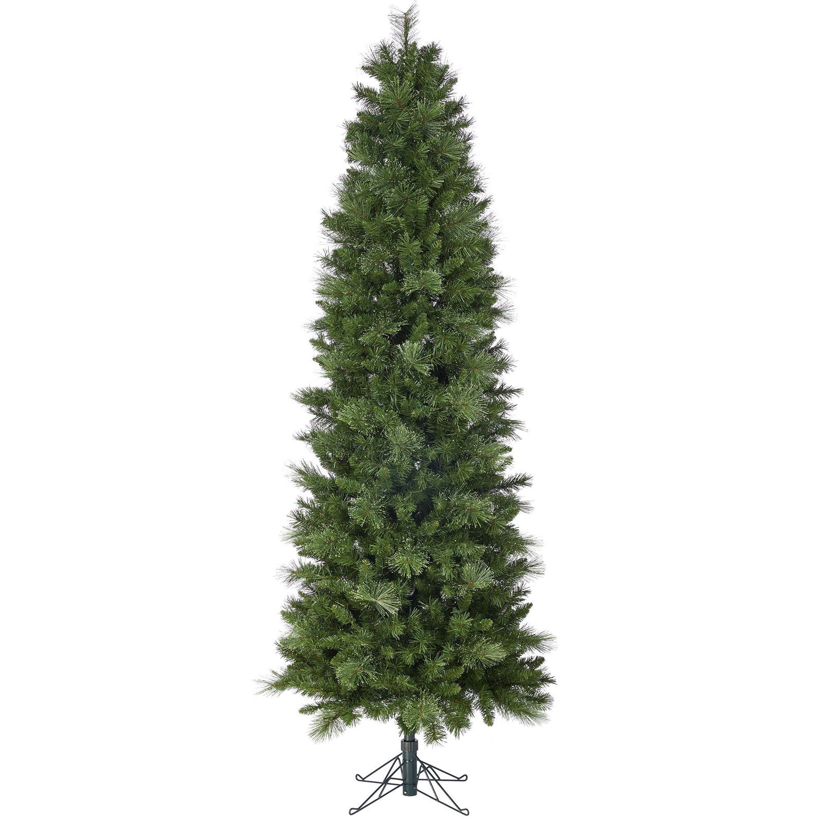 7.5 ft Pre-Lit Artificial Christmas Tree, 950 Color-Changing Radiant Micro Dot LED Lights - Graceland Home and Living - - #tag1#