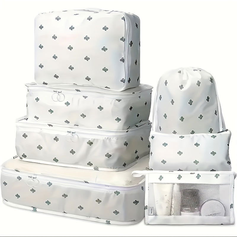 8/9pcs Travel Storage Bag, Multi Functional Luggage organizer - Graceland Home and Living - - #tag1#