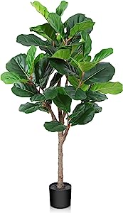 Artificial 4.3 Feet Fiddle Leaf Fig Tree - Graceland Home and Living -