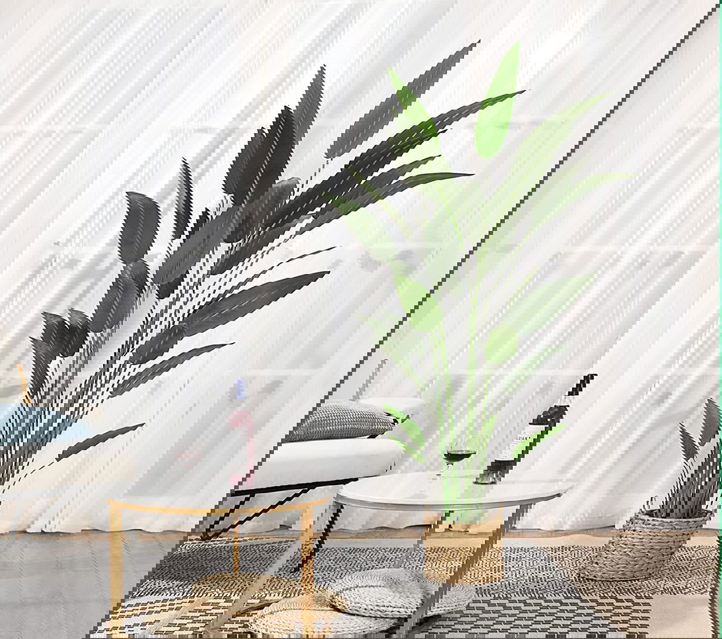 Artificial Canna Lily Tree in Pot for Indoor Outdoor Decoration - Graceland Home and Living -