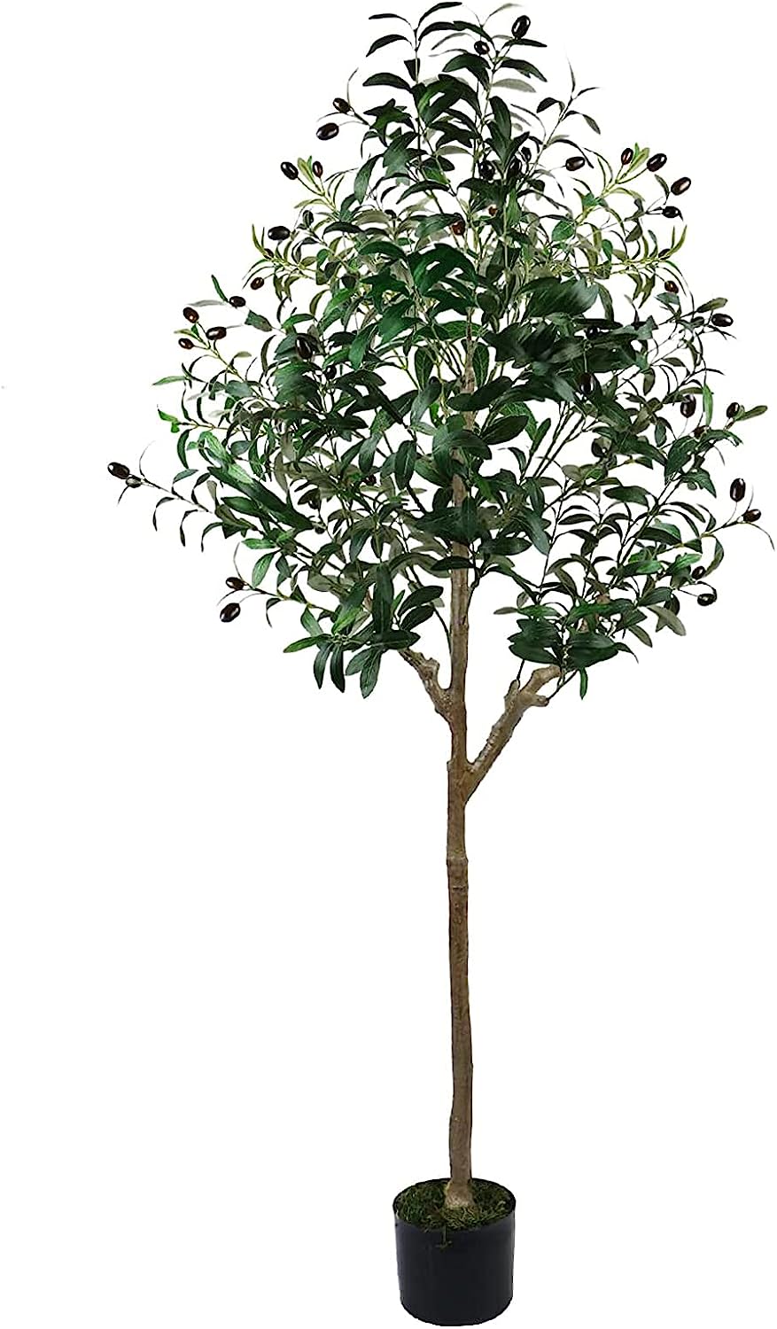 Artificial Olive Tree, 5Ft (60'') Tall Fake Plant - Graceland Home and Living -