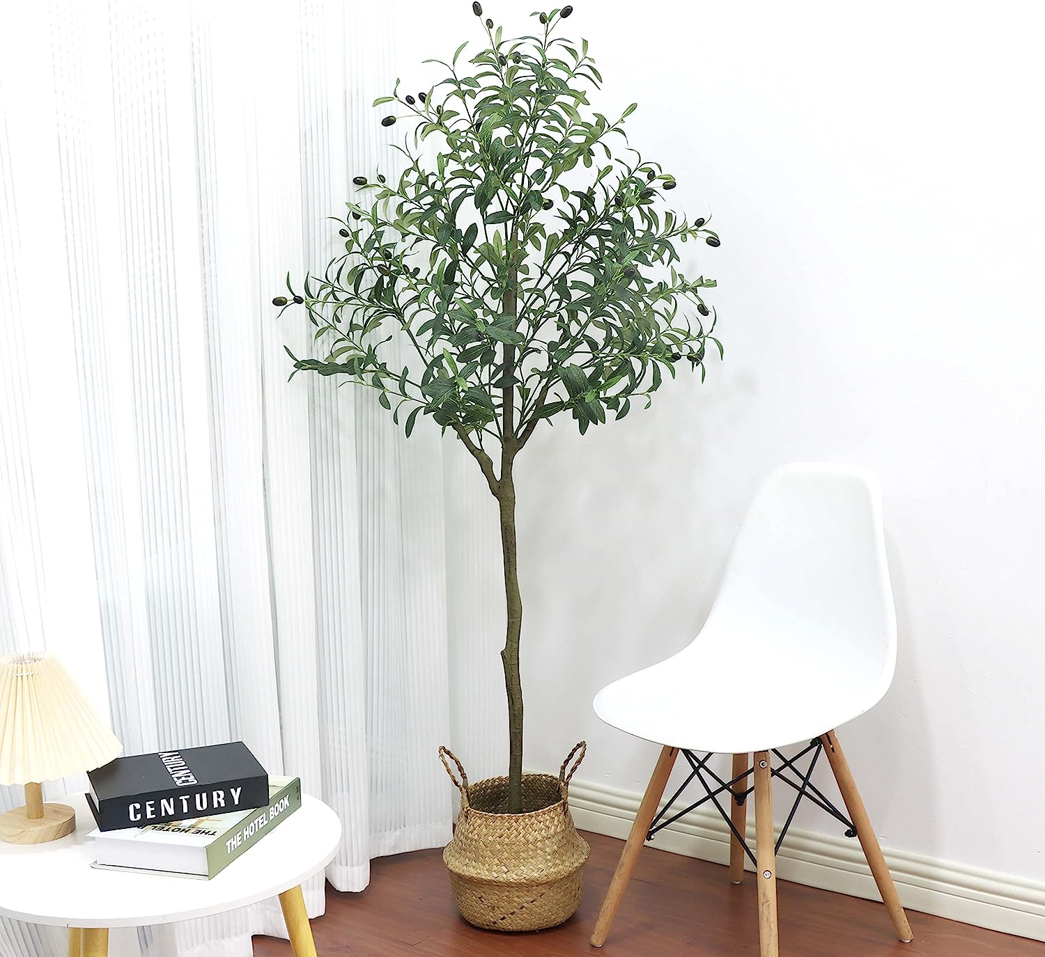 Artificial Olive Tree, 5ft (60'') Tall Fake Plants Suitable for Modern Living - Graceland Home and Living - - #tag1#