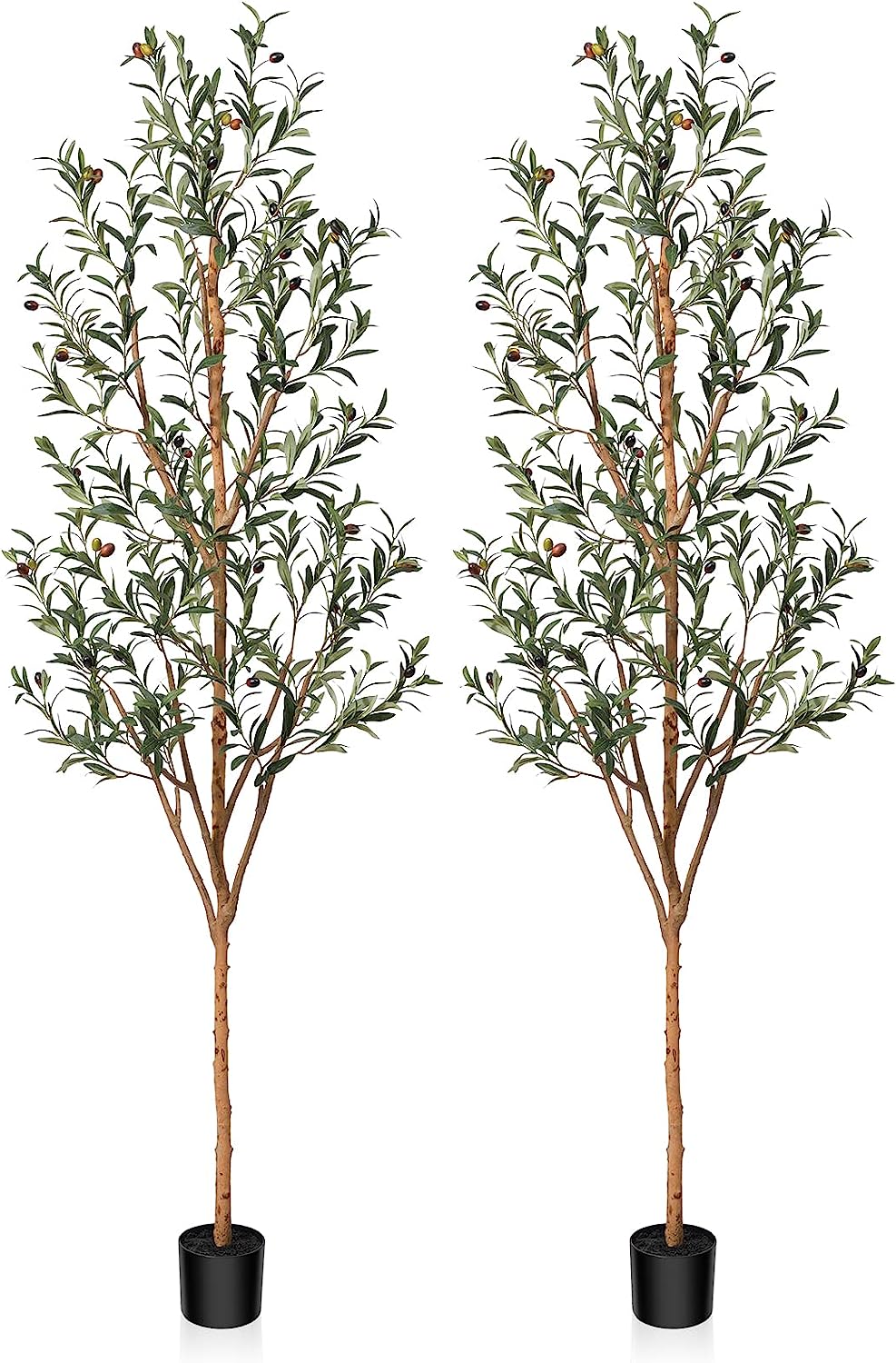 Artificial Olive Tree Faux Silk Plant for Home Office Decor - Graceland Home and Living -