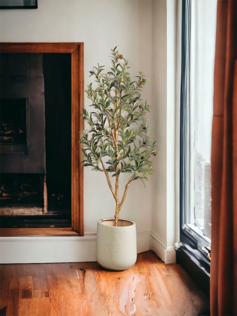 Artificial Olive Tree Faux Silk Plant for Home Office Decor - Graceland Home and Living -