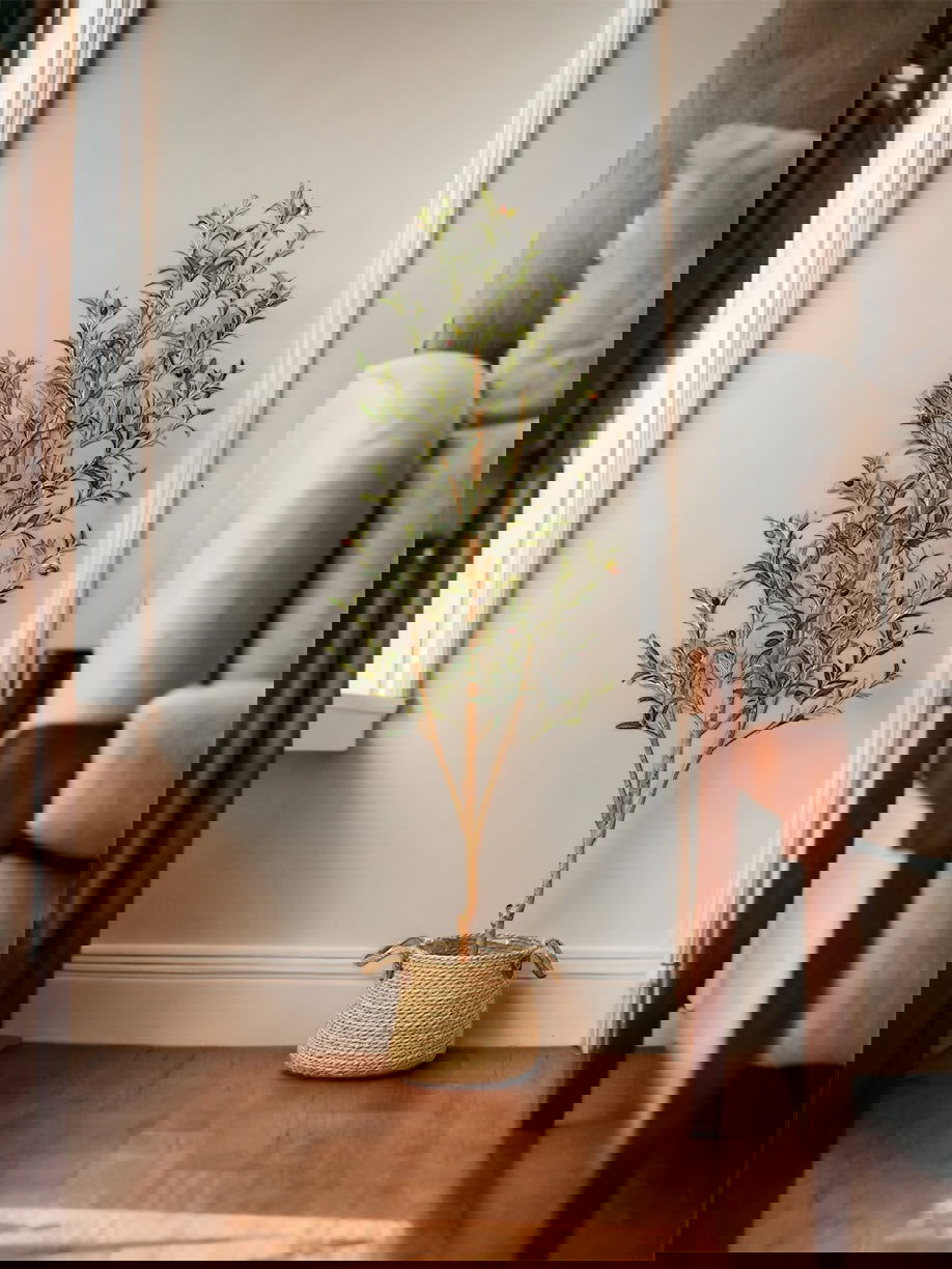 Artificial Olive Tree Faux Silk Plant for Home Office Decor - Graceland Home and Living -