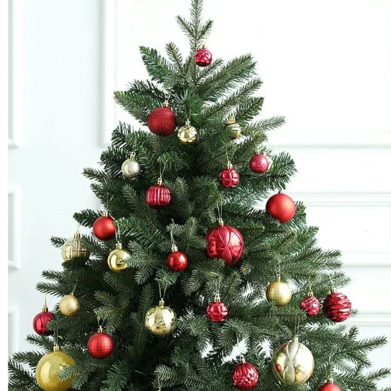 Blue High Gloss Painted Christmas Balls - Graceland Home and Living -