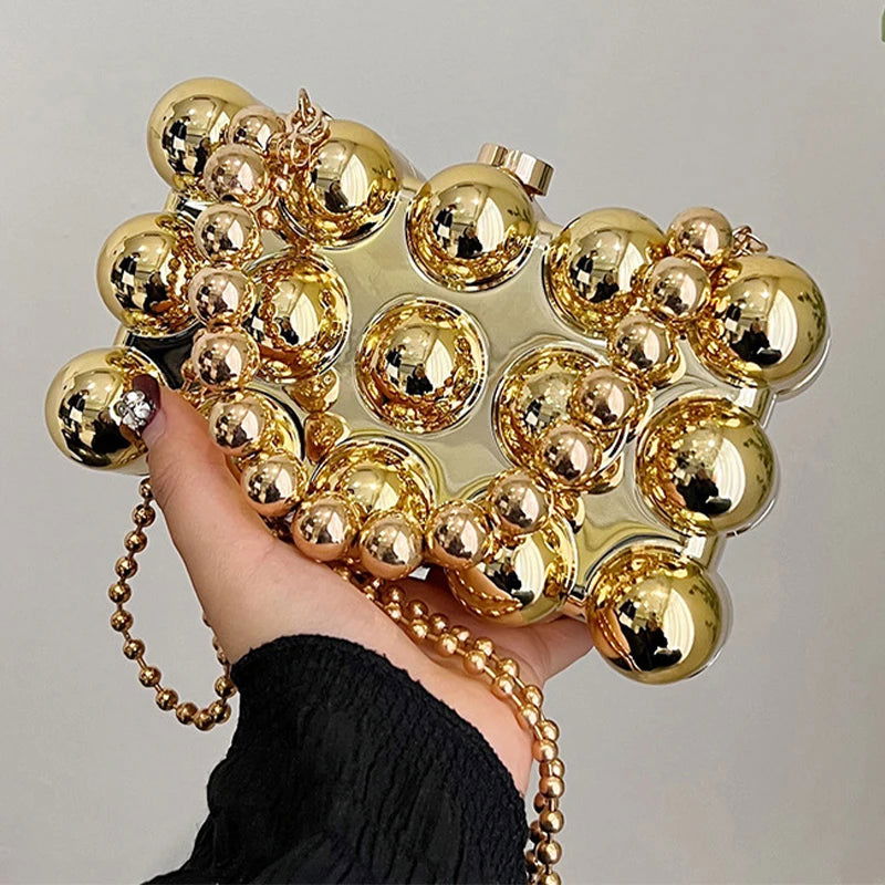 Bubble Acrylic Clutch Handbag - Graceland Home and Living -