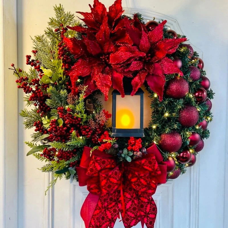 Christmas Wreath for Front Door - Graceland Home and Living -