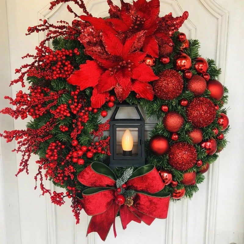 Christmas Wreath for Front Door - Graceland Home and Living -