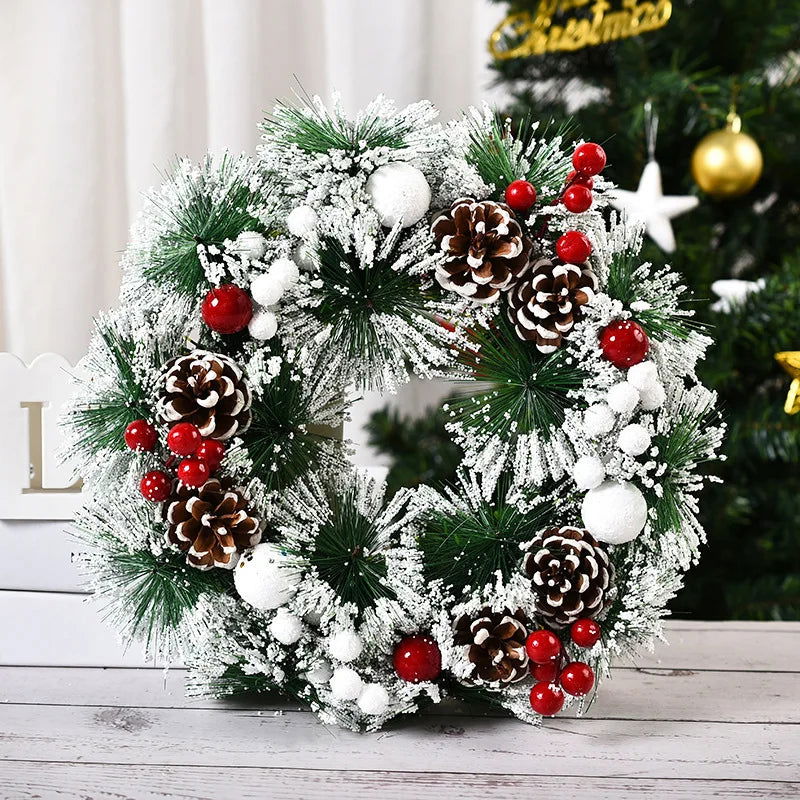 Christmas Wreath for Front Door - Graceland Home and Living -