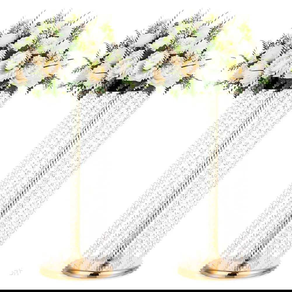 Cylinder Round Shape Flower Stand, Table Centerpiece - Graceland Home and Living -