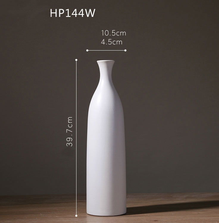 Elegant black or white classic vases - Graceland Home and Living -