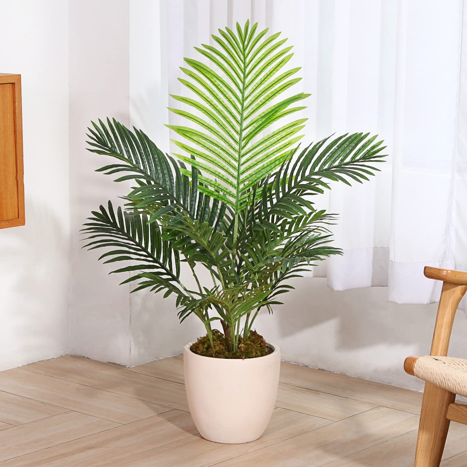 Faux Artificial Majestic Palm Plant - Graceland Home and Living -