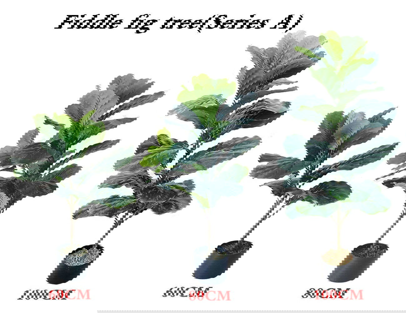 Faux Fiddle Leaf Fig Tree 150cm height - Graceland Home and Living -