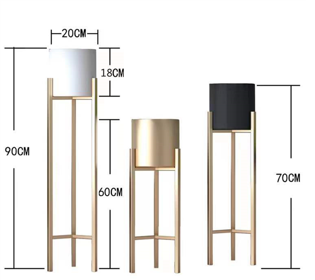 Metal Plant Stand for Indoor Living Room Decoration - Graceland Home and Living -