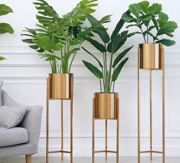 Metal Pot Stand for Indoor Flower Pot Holder - Graceland Home and Living -