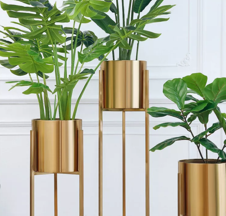 Metal Pot Stand for Indoor Flower Pot Holder - Graceland Home and Living -