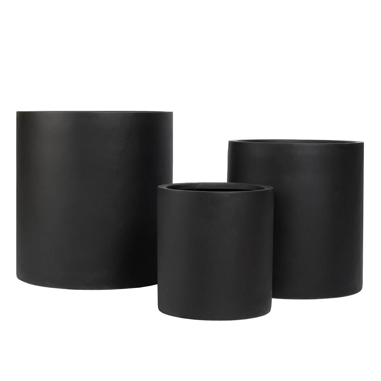 Modern bowl polystone garden plant pots - Graceland Home and Living -
