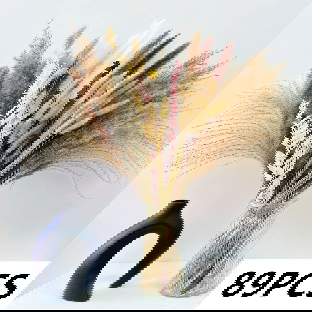 Natural Pampas Dried Flowers. Floral Bouquet For Home Vase Decoration - Graceland Home and Living -