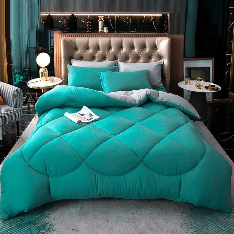 Nordic Winter Warm Quilt Thick Fluffy Cotton Quilts - Graceland Home and Living -