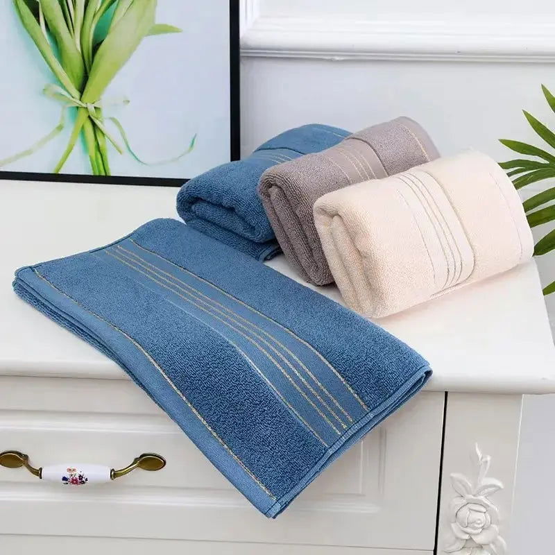 Pure Cotton Quick Absorbent Soft Towel . Quick Dry Thickened Face Towel - Graceland Home and Living -