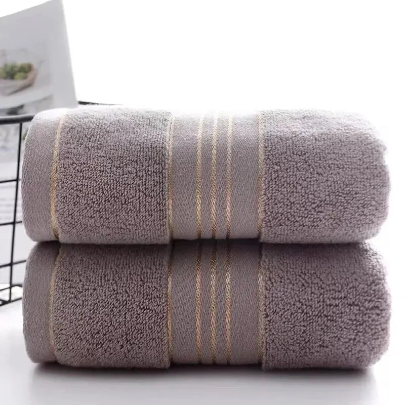 Pure Cotton Quick Absorbent Soft Towel . Quick Dry Thickened Face Towel - Graceland Home and Living -