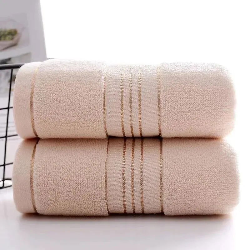 Pure Cotton Quick Absorbent Soft Towel . Quick Dry Thickened Face Towel - Graceland Home and Living -