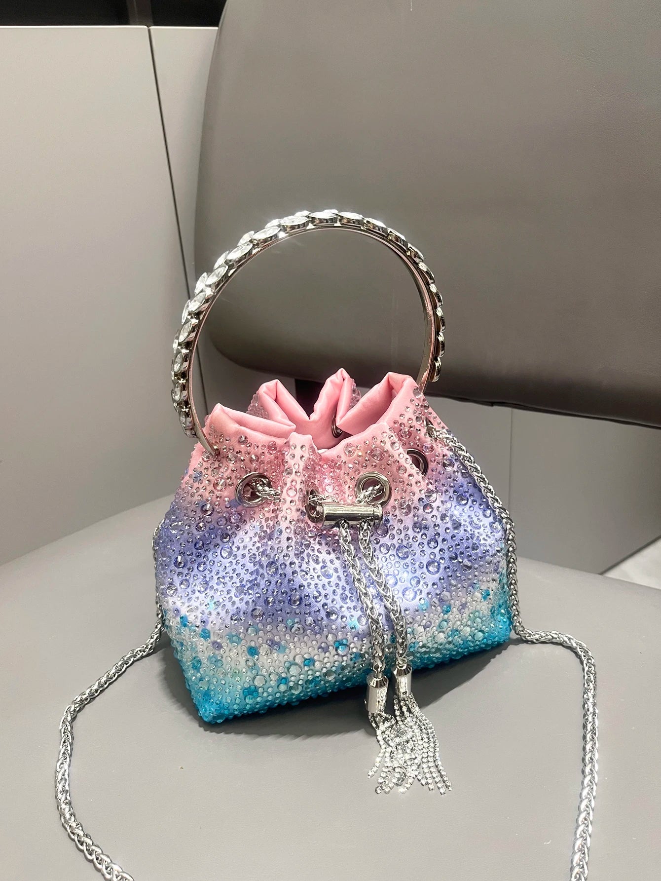 Rhinestones Evening clutch Bag - Graceland Home and Living -