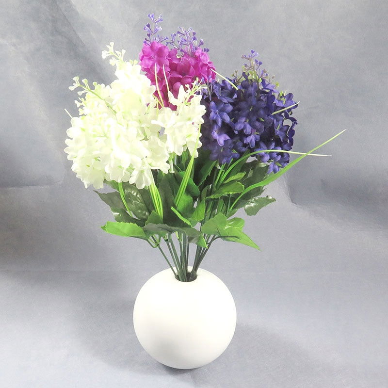 Round ceramic pot with bright colors - Graceland Home and Living -