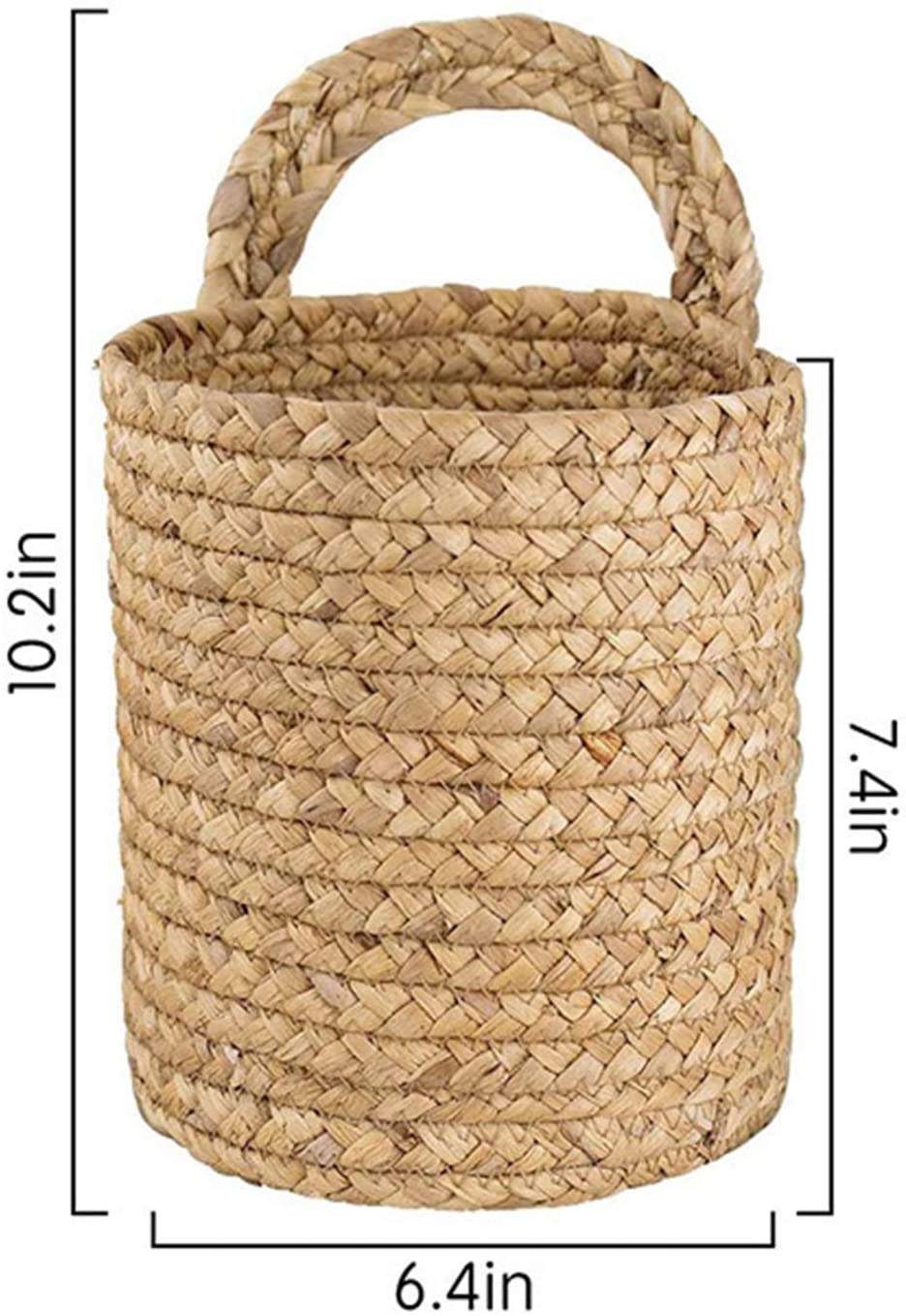 Wall hanging planter seagrass Basket - Graceland Home and Living -