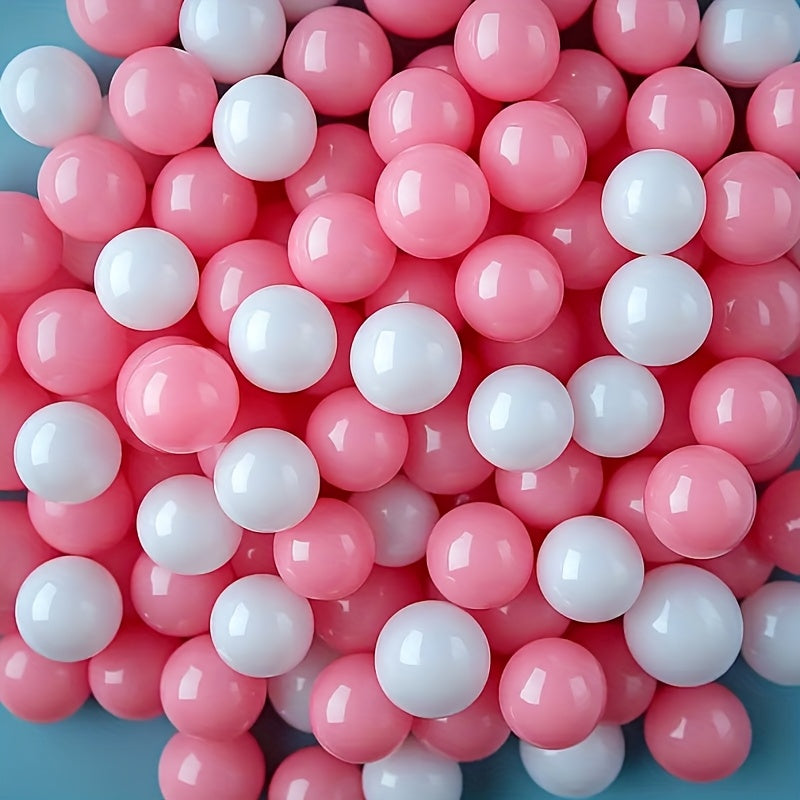 122 Pure Pink and Powder White Ocean Balls