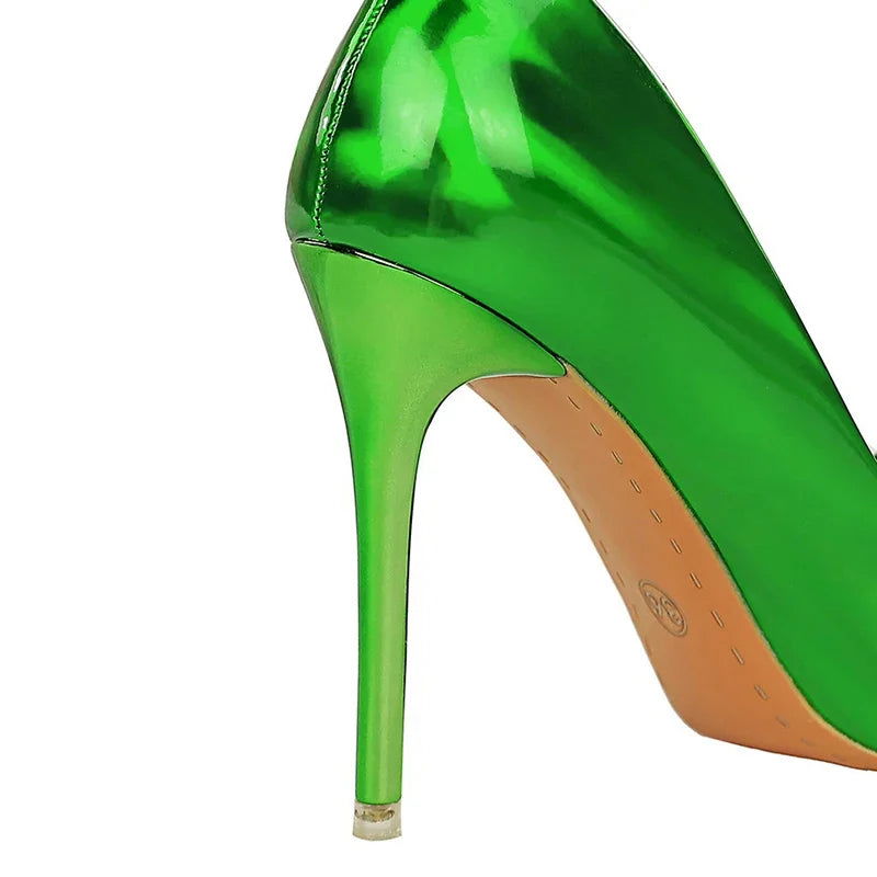 10.5cm High Heels Sexy Rhinestone Shoes - Graceland Home and Living -  - #tag1#