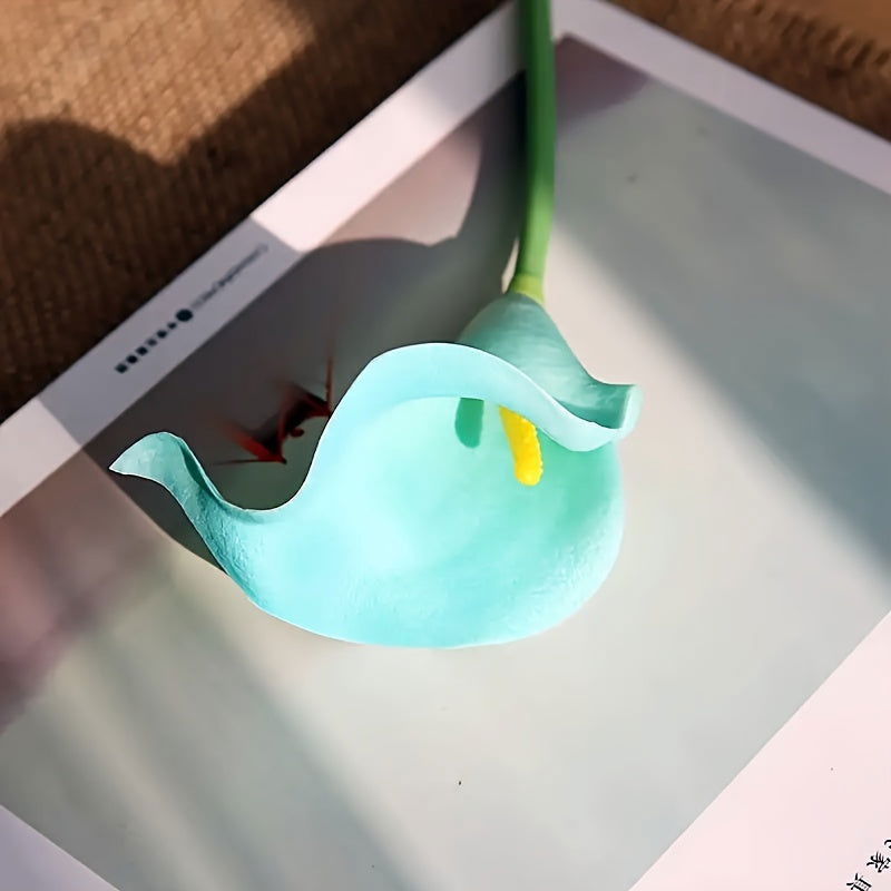 10pcs Real Touch Artificial Calla Lily Bouquet - Premium Faux Flowers - Graceland Home and Living -  - #tag1#