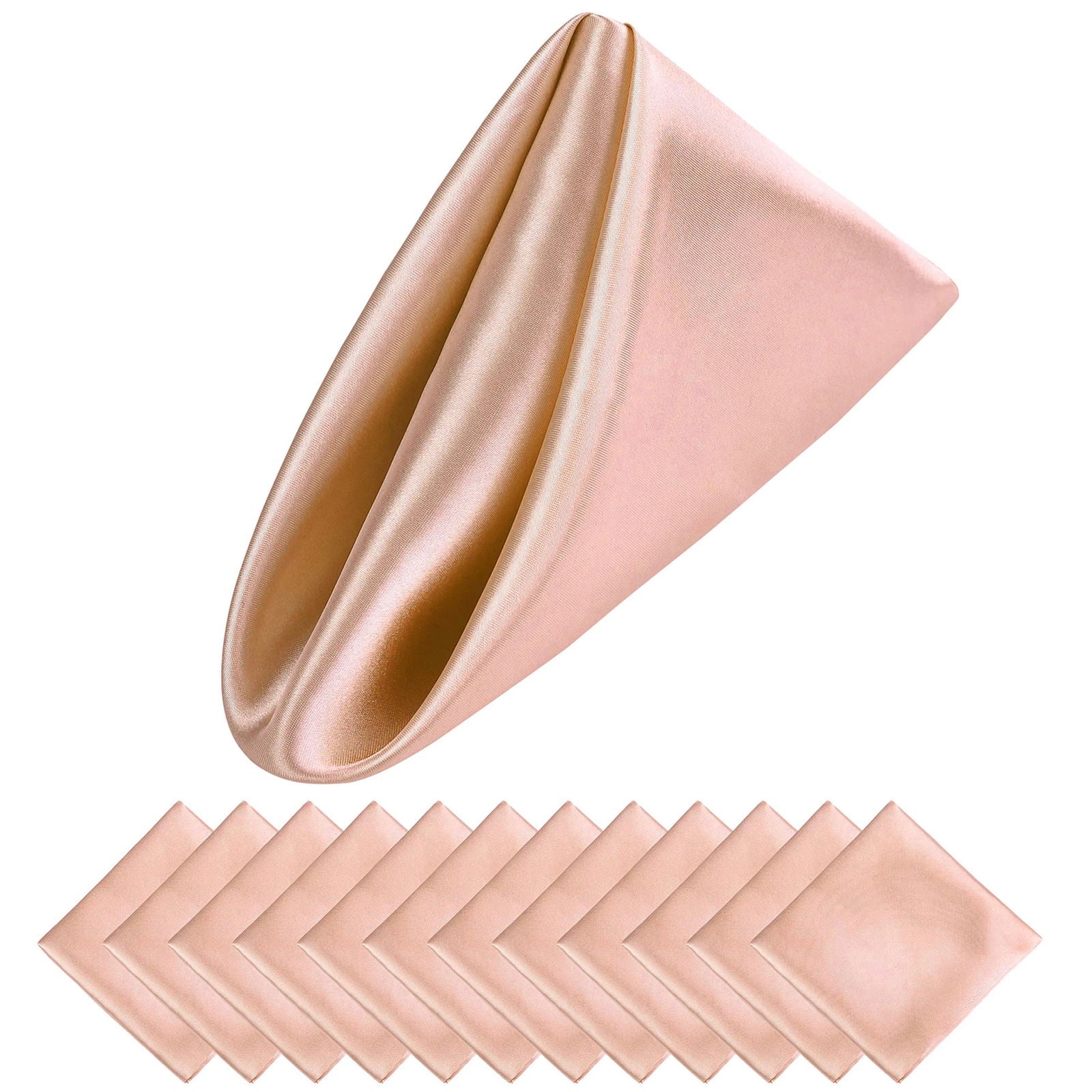 12PCS  Satin Napkin 12x12Inches - Graceland Home and Living -  - #tag1#