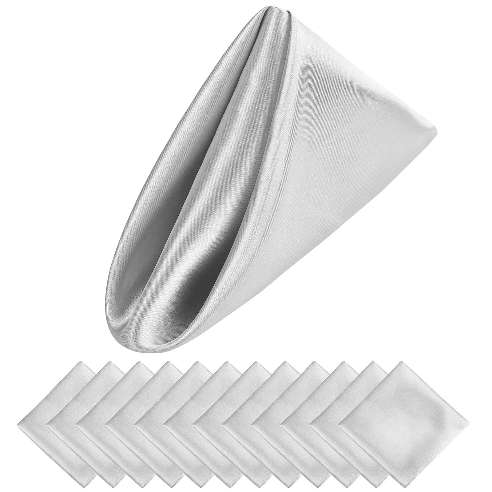 12PCS  Satin Napkin 12x12Inches - Graceland Home and Living -  - #tag1#