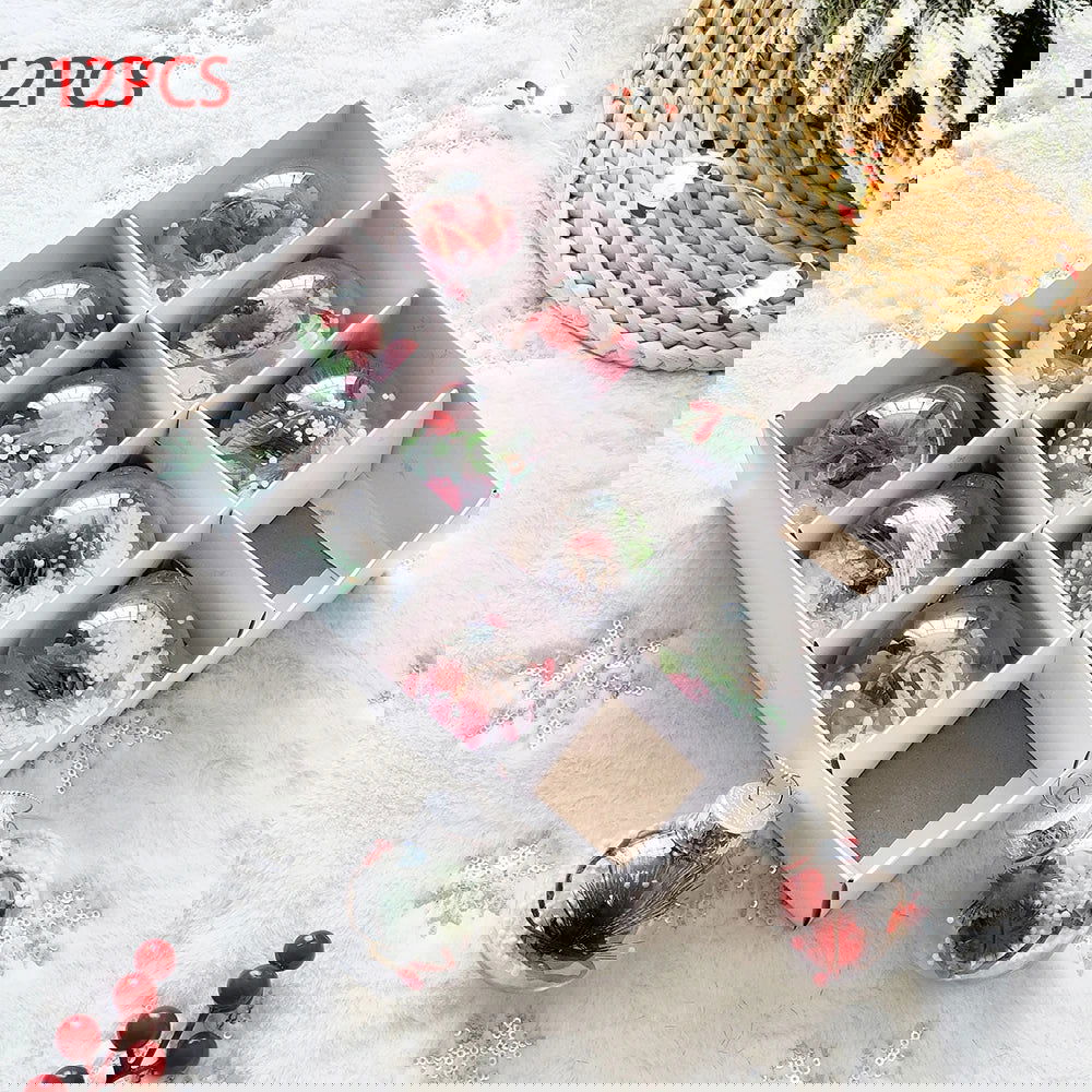 12pcs/box Christmas Balls Decoration Christmas Hanging Pendants - Graceland Home and Living -  - #tag1#