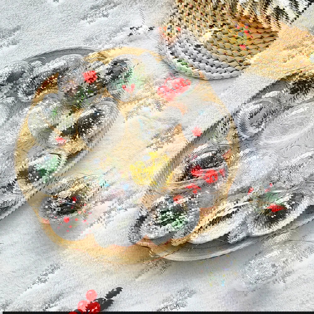 12pcs/box Christmas Balls Decoration Christmas Hanging Pendants - Graceland Home and Living -  - #tag1#