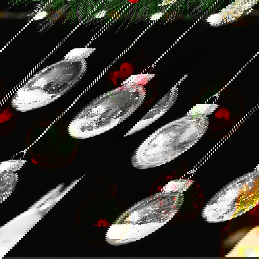 12pcs/box Christmas Balls Decoration Christmas Hanging Pendants - Graceland Home and Living -  - #tag1#